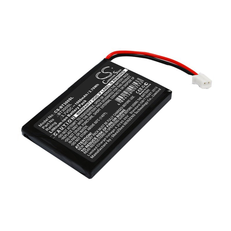 3.7V 1000mAh/3.70Wh Li-ion GPS/Navigator Battery for Globalsat