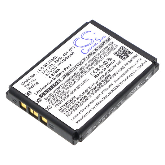 3.7V 1150mAh/4.26Wh Li-ion GPS/Navigator Battery for Haicom