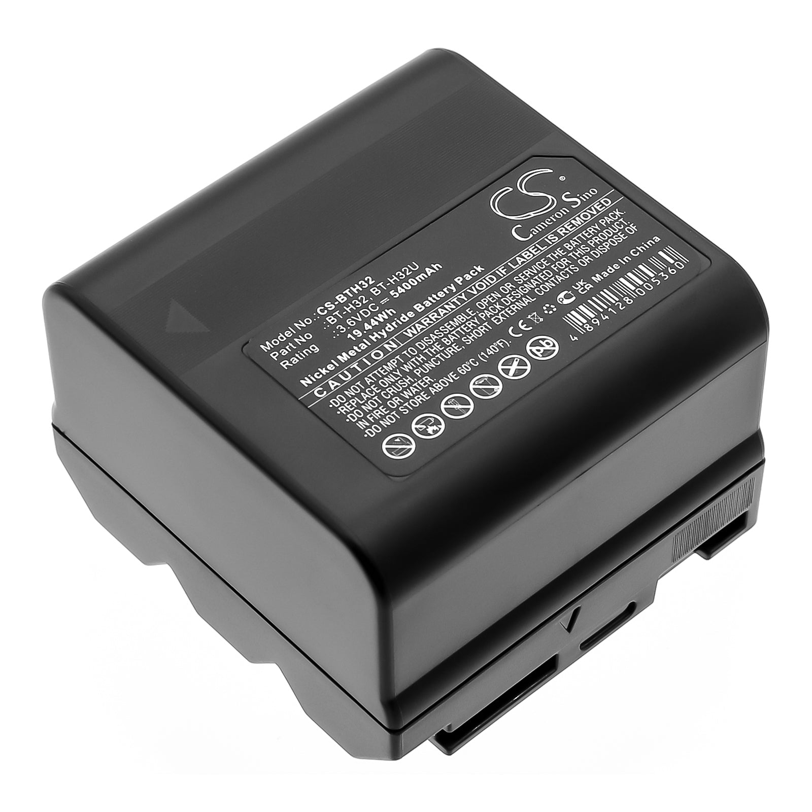 3.7V 5400mAh/19.98Wh Ni-MH Camera Battery for Sharp