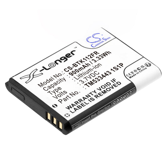 3.7V 900mAh/3.33Wh Li-ion DVD Player Battery for Prestigio