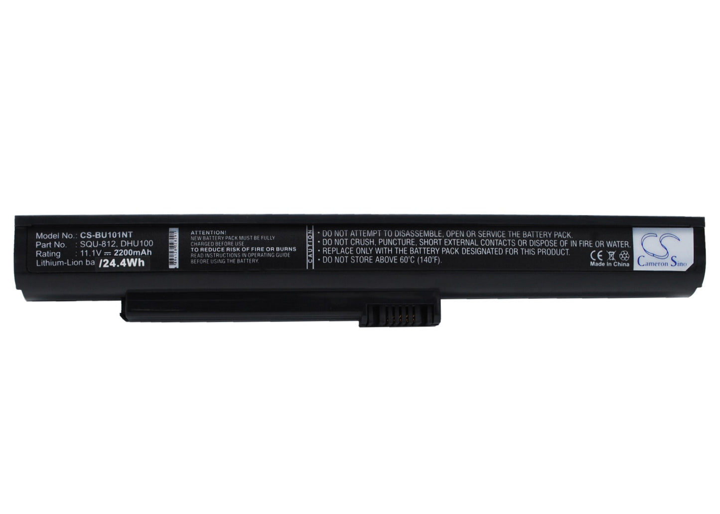 11.1V 2200mAh/24.42Wh Li-ion Notebook/Laptop Battery for Fujitsu