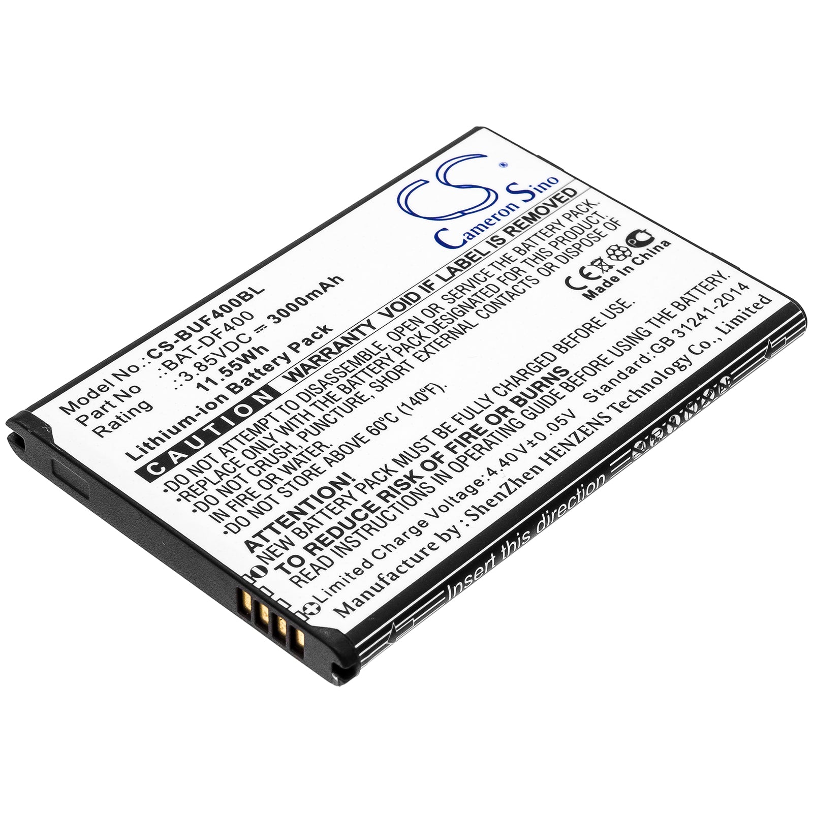 CS-BUF400BL Replacement Battery – Compatible with EF400