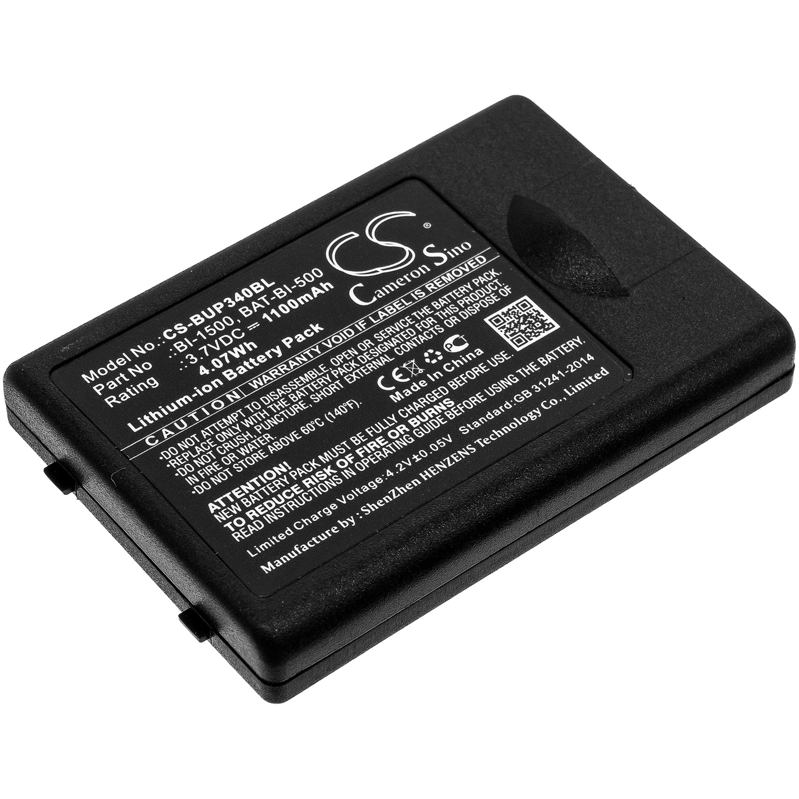 CS-BUP340BL Replacement Battery – Compatible with EG-340