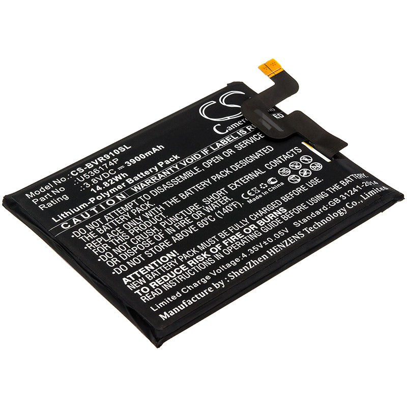 CS-BVR910SL Replacement Battery – Compatible with BV9000 Pro