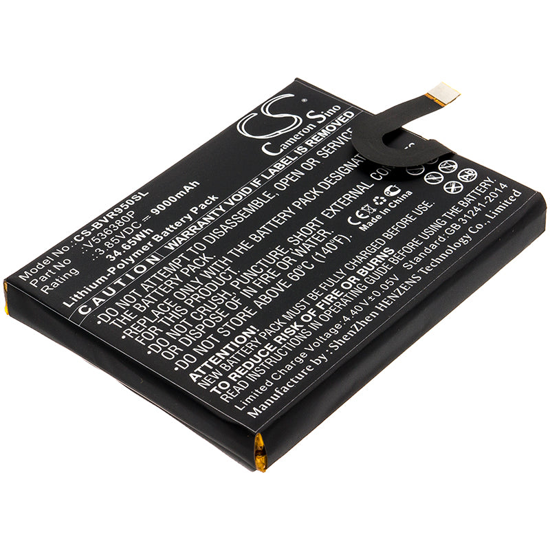 CS-BVR950SL Replacement Battery – Compatible with BV9500, BV9500 Oro