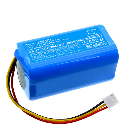 CS-BWP580VX Replacement Battery – Compatible with Bob PetHair Plus, Bob PetHair Slam, Bob PetHair Vision, Bob PetHair Vision Plus, WVP58021