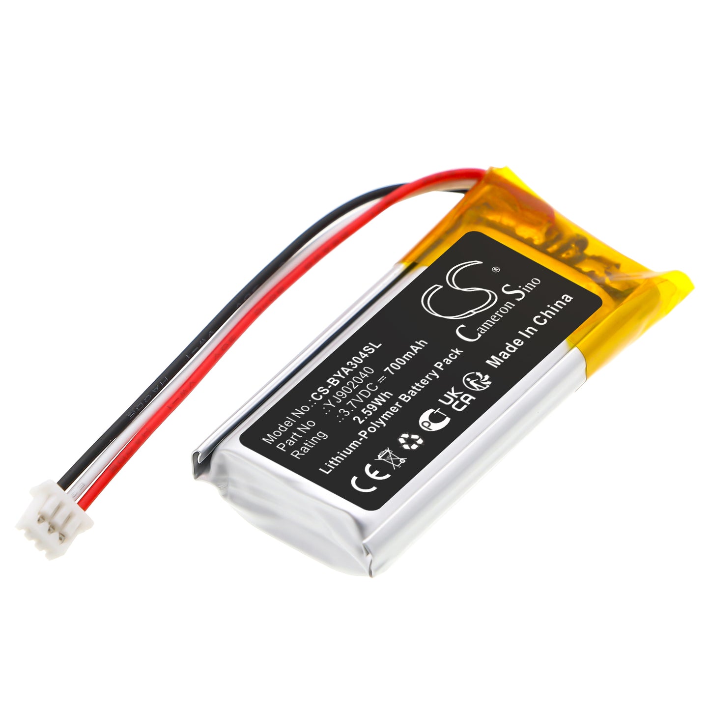 CS-BYA304SL Replacement Battery – Compatible with A014304, Babyphone Handy Care