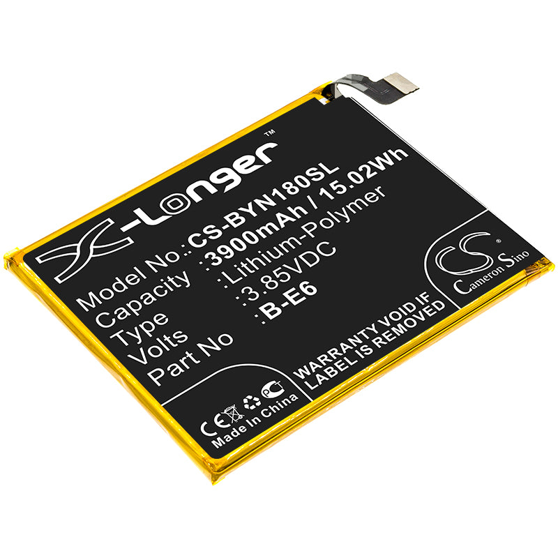 CS-BYN180SL Replacement Battery – Compatible with NEX, NEX A, NEX Global Dual SIM, NEX S, NEX Ultimate
