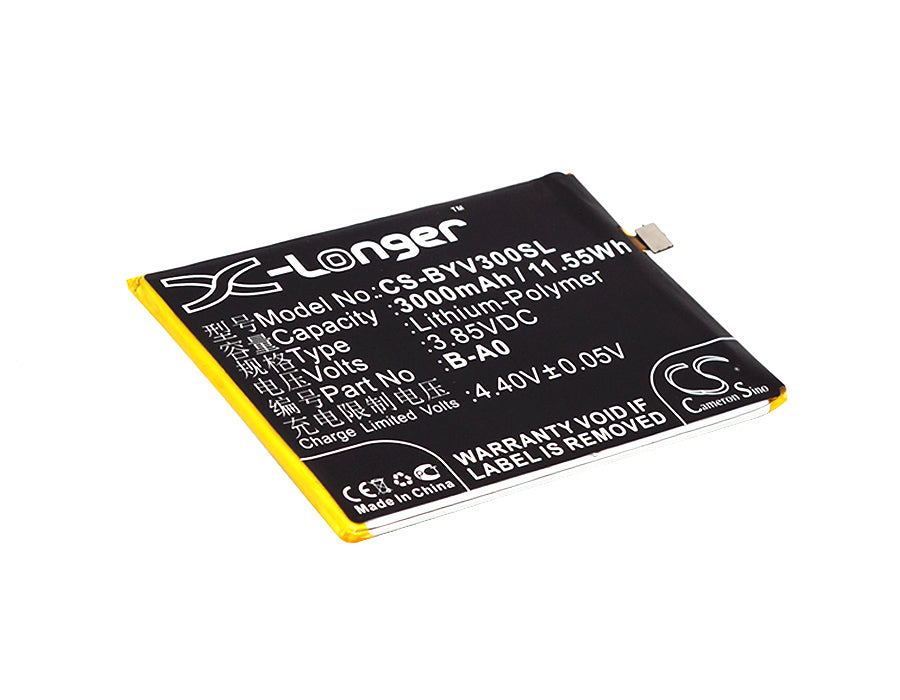 3.85V 3000mAh/11.55Wh Li-Polymer Mobile/SmartPhone Battery for BBK