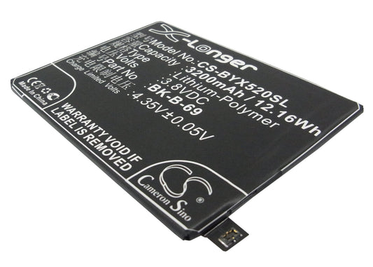 3.8V 3200mAh/12.16Wh Li-Polymer Mobile/SmartPhone Battery for VIVO