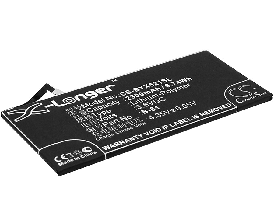 3.8VV 2300mAh/8.74Wh Li-Polymer Mobile/SmartPhone Battery for BBK