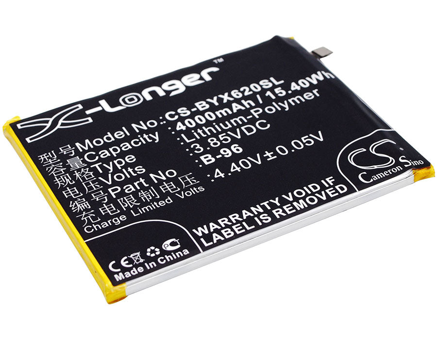 3.85V 4000mAh/15.40Wh Li-Polymer Mobile/SmartPhone Battery for BBK
