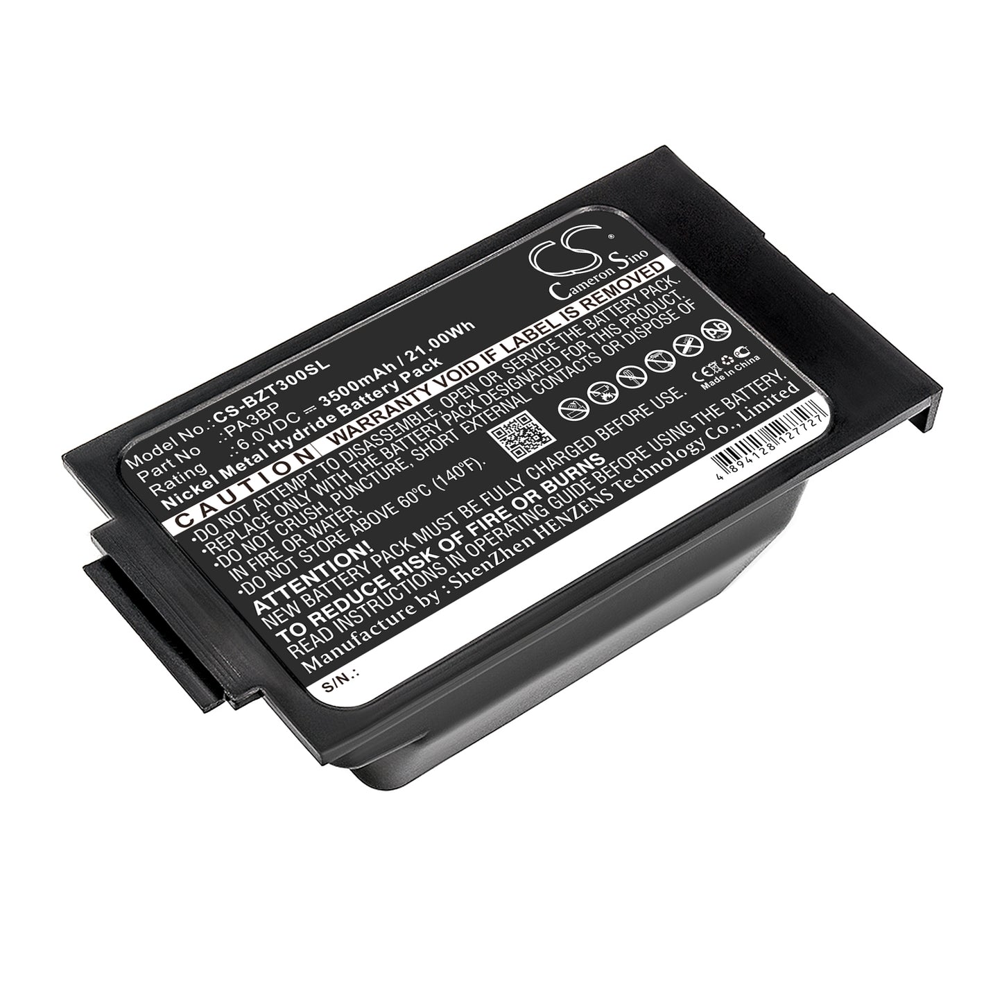 CS-BZT300SL Replacement Battery – Compatible with PA30 PAPR, Tri-Filter