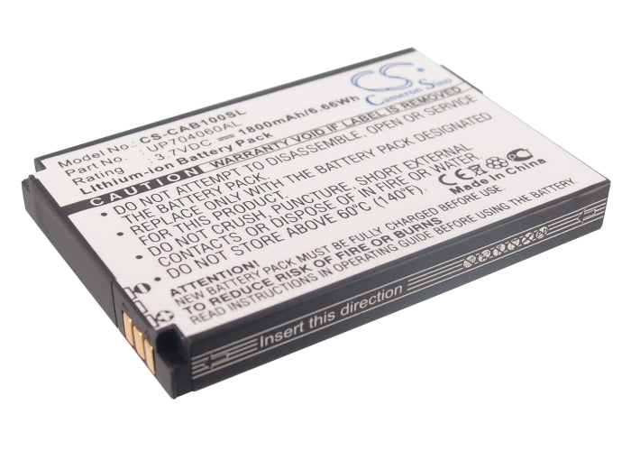 3.7V 1800mAh/6.66Wh Li-ion Mobile/SmartPhone Battery for CAT