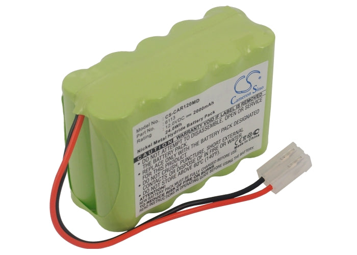 12V 2000mAh/24.00Wh Ni-MH Medical Battery for Cardiette
