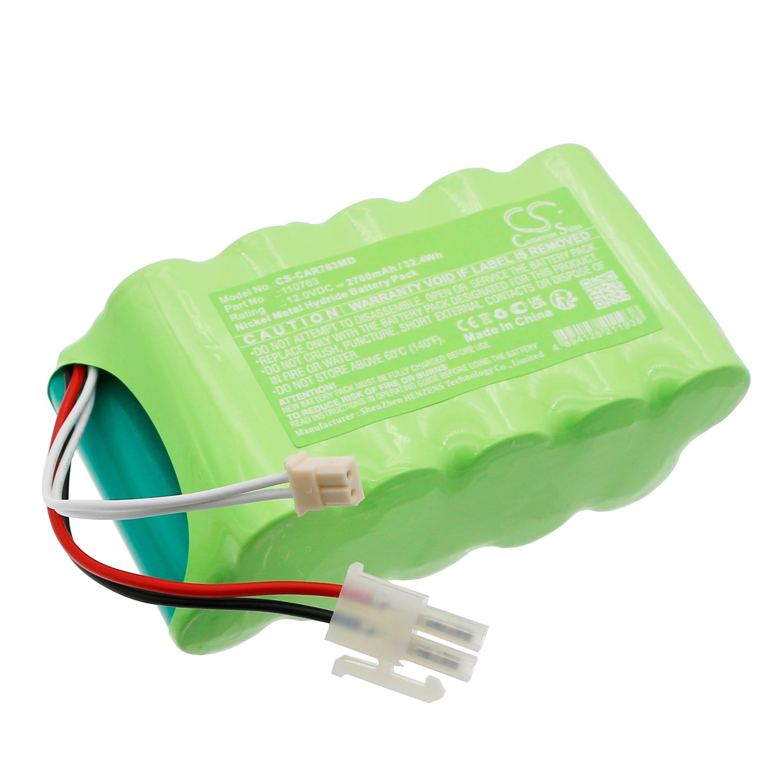 CS-CAR763MD Replacement Battery – Compatible with ECG ELAN UP-CP-I
