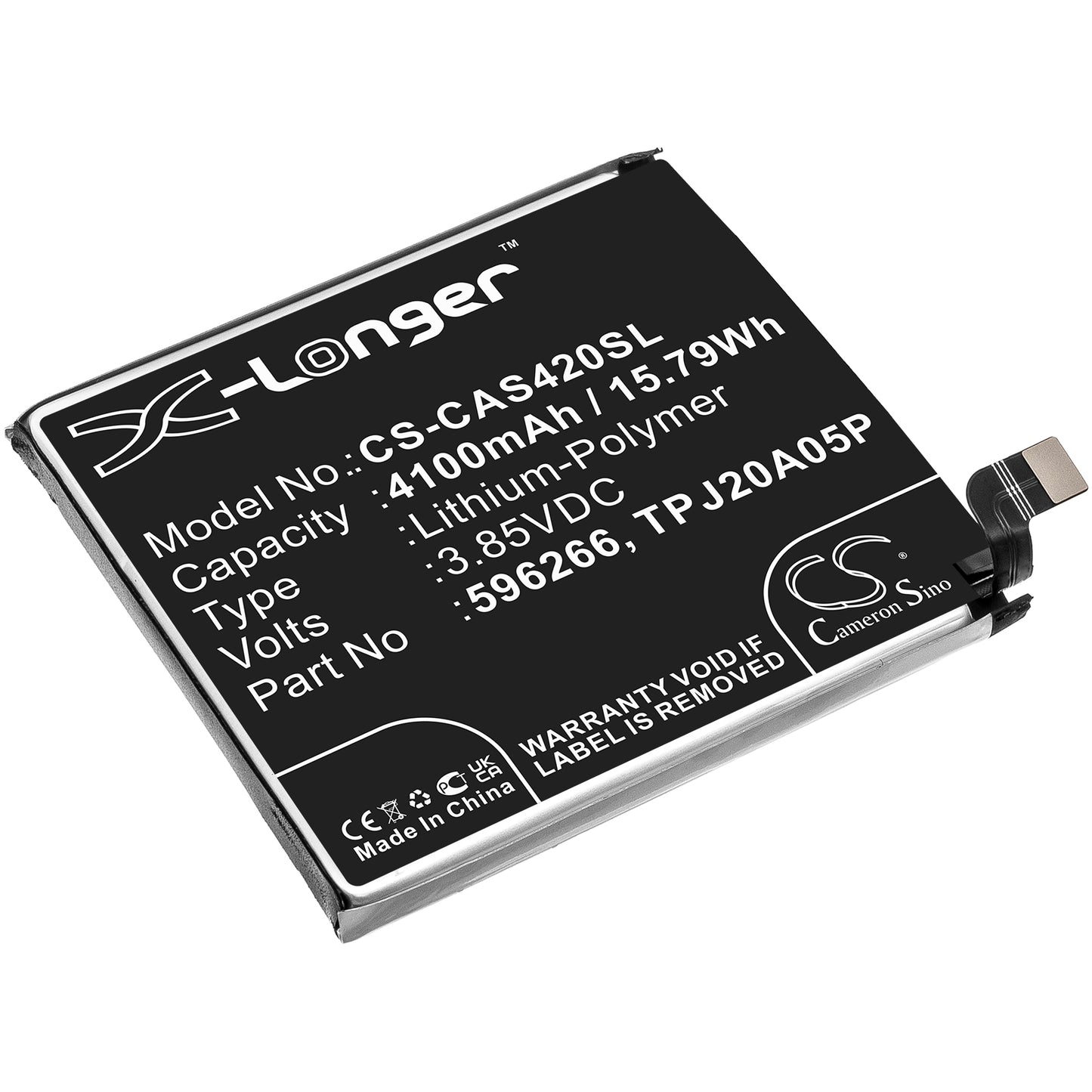 CS-CAS420SL Replacement Battery – Compatible with S32, S42