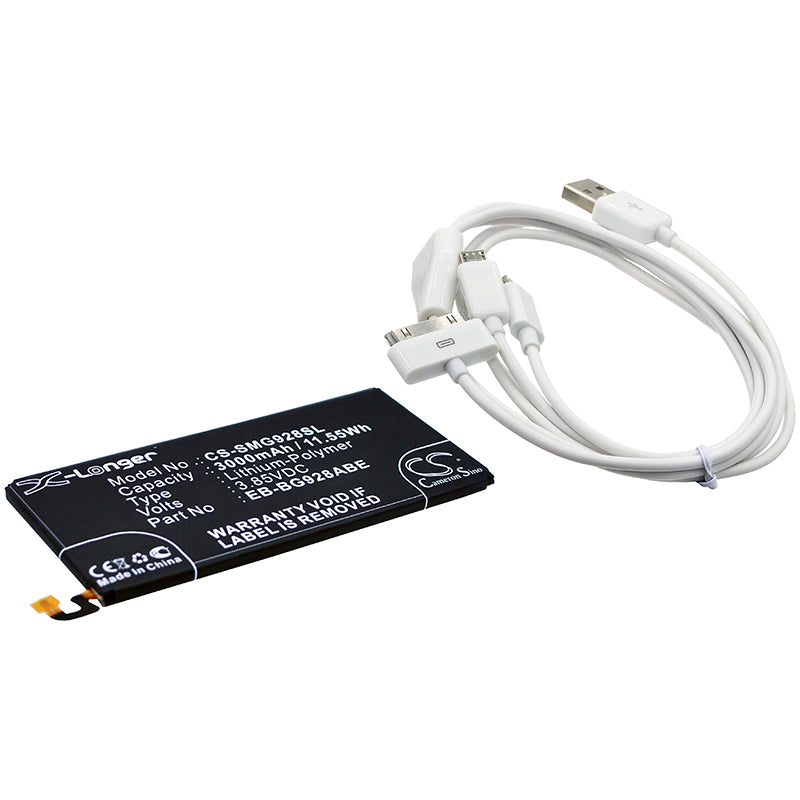 CS-CB027 Replacement Battery – Compatible with Galaxy S6 edge Dual Sim, Galaxy S6 Edge Plus, Galaxy S6 Edge+, SM-G9287, SM-G9287C, SM-G928A, SM-G928F, SM-G928I, SM-G928P, SM-G928R, SM-G928R4, SM-G928T, SM-G928V, SM-G928W8