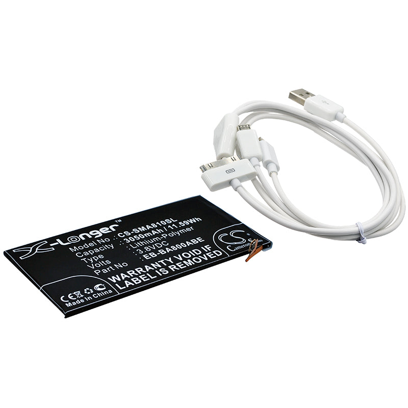CS-CB038 Replacement Battery – Compatible with Galaxy A8, Galaxy A8 Duos, SM-A8000, SM-A800F, SM-A800S, SM-A800YZ