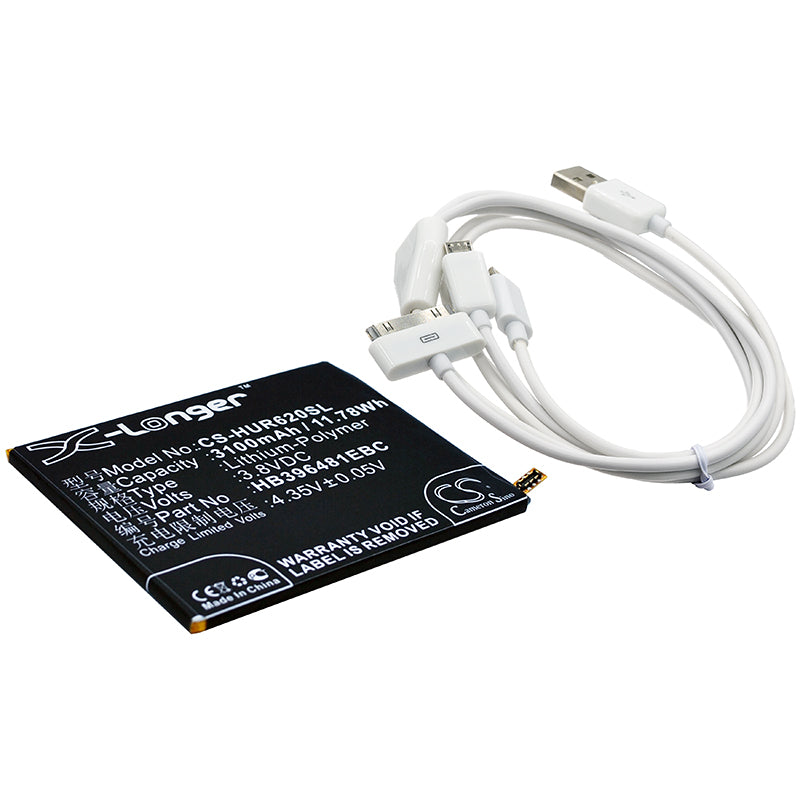 CS-CB041 Replacement Battery – Compatible with Glory Play 5X, Honor 5X, Honor 5X Dual SIM, Honor 5X LTE, Honor 5X TD-LTE, Honor 6 Extreme Edition, Honor 6 H60-L12, Honor X5, HW-H60-J1, KIW-AL00, KIW-AL10, KIW-CL00, KIW-L22, KIW-L23, KIW-TL00, KIW-TL00H, KIW-UL00