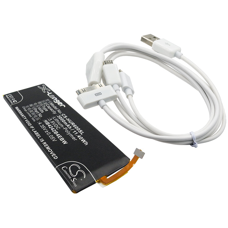CS-CB042 Replacement Battery – Compatible with ATH-AL00, ATH-CL00, ATH-UL00, Che1-CL10, Che1-CL20, Glory Play 4X, H60-L01, H60-L02, H60-L04, Honor 4X, Honor 4X Dual SIM, Honor 6, Honor 6 H60-L11, Honor 7i, Honor 7i Dual SIM, Honor 7i Premium Edition, Honor 7i Standard Edition, Mulan, Play 4X Dual SIM