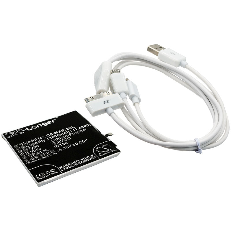 CS-CB052 Replacement Battery – Compatible with M576, M576U, MX5 Pro, NIUX