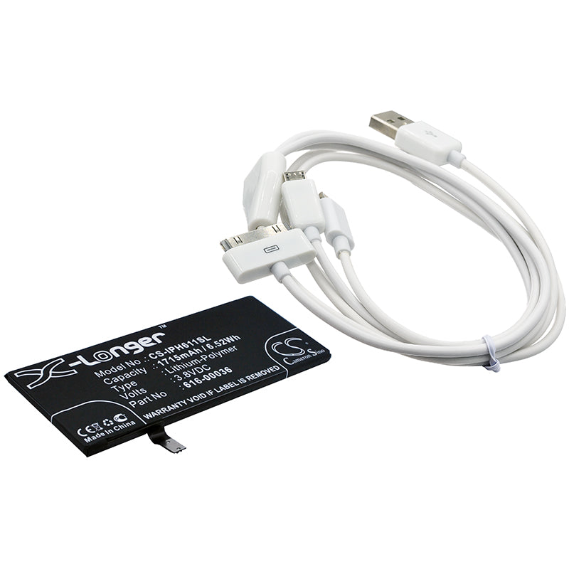 CS-CB054 Replacement Battery – Compatible with A1633, A1688, A1691, A1700, iPhone 6s