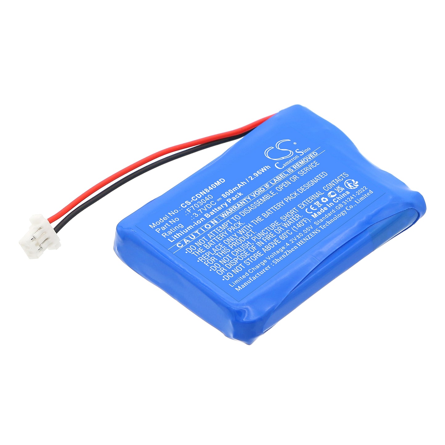 CS-CDN840MD Replacement Battery – Compatible with Puritan Bennett 840