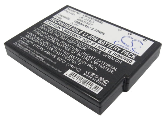 3.7V 1000mAh Li-ion PDA/Pocket PC Battery for Casio