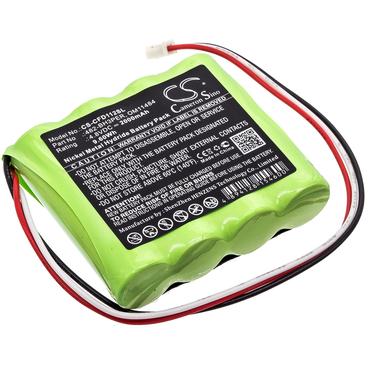 CS-CFD112SL Replacement Battery – Compatible with DFE2, DFS2, DFS2-R, DFX, DFX2, Force DFE, Force DFS, Force DFS-R, Force SPK-DF-112