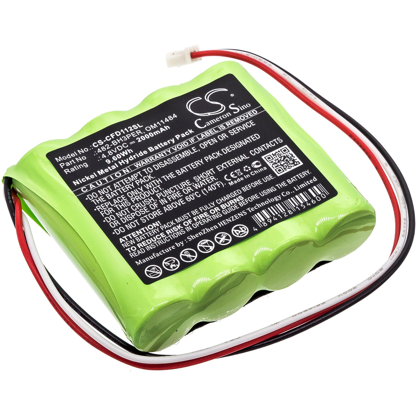 CS-CFD112SL Replacement Battery – Compatible with DFE2, DFS2, DFS2-R, DFX, DFX2, Force DFE, Force DFS, Force DFS-R, Force SPK-DF-112