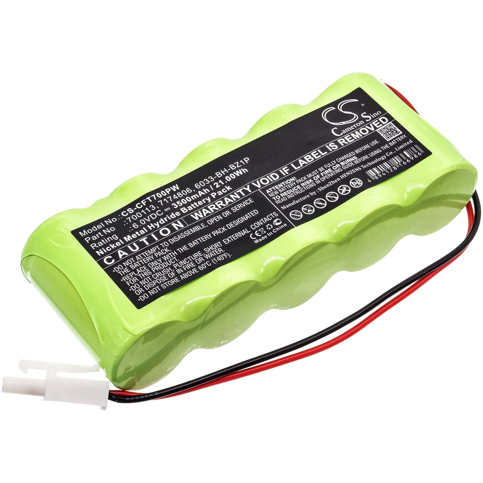 CS-CFT700PW Replacement Battery – Compatible with 240.74801