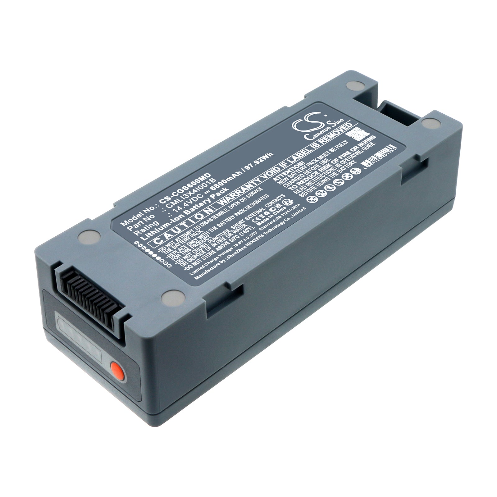 CS-CGS600MD Replacement Battery – Compatible with S6, S6 Deﬁbrillator, S8 Monitor Deﬁbrillator