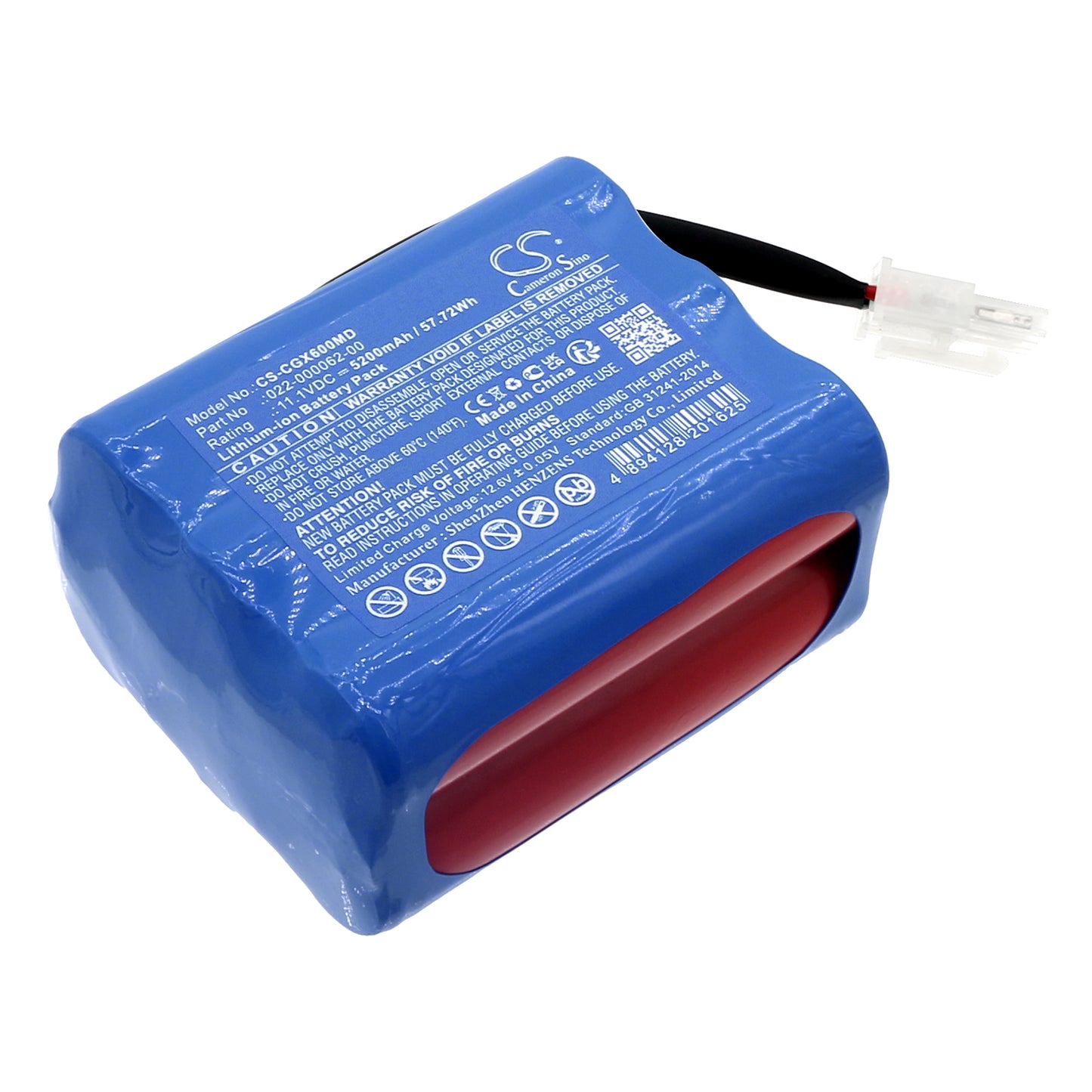CS-CGX600MD Replacement Battery – Compatible with AX-600