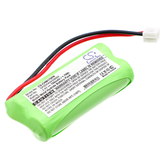 2.4V 700mAh/1.68Wh Ni-MH Pager Battery for JTech