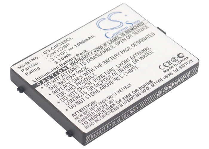 3.7V 1000mAh/3.70Wh Li-ion Cordless Phone Battery for Cisco