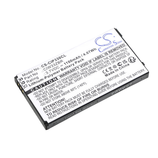 3.7V 1100mAh/4.07Wh Li-ion Cordless Phone Battery for Cisco