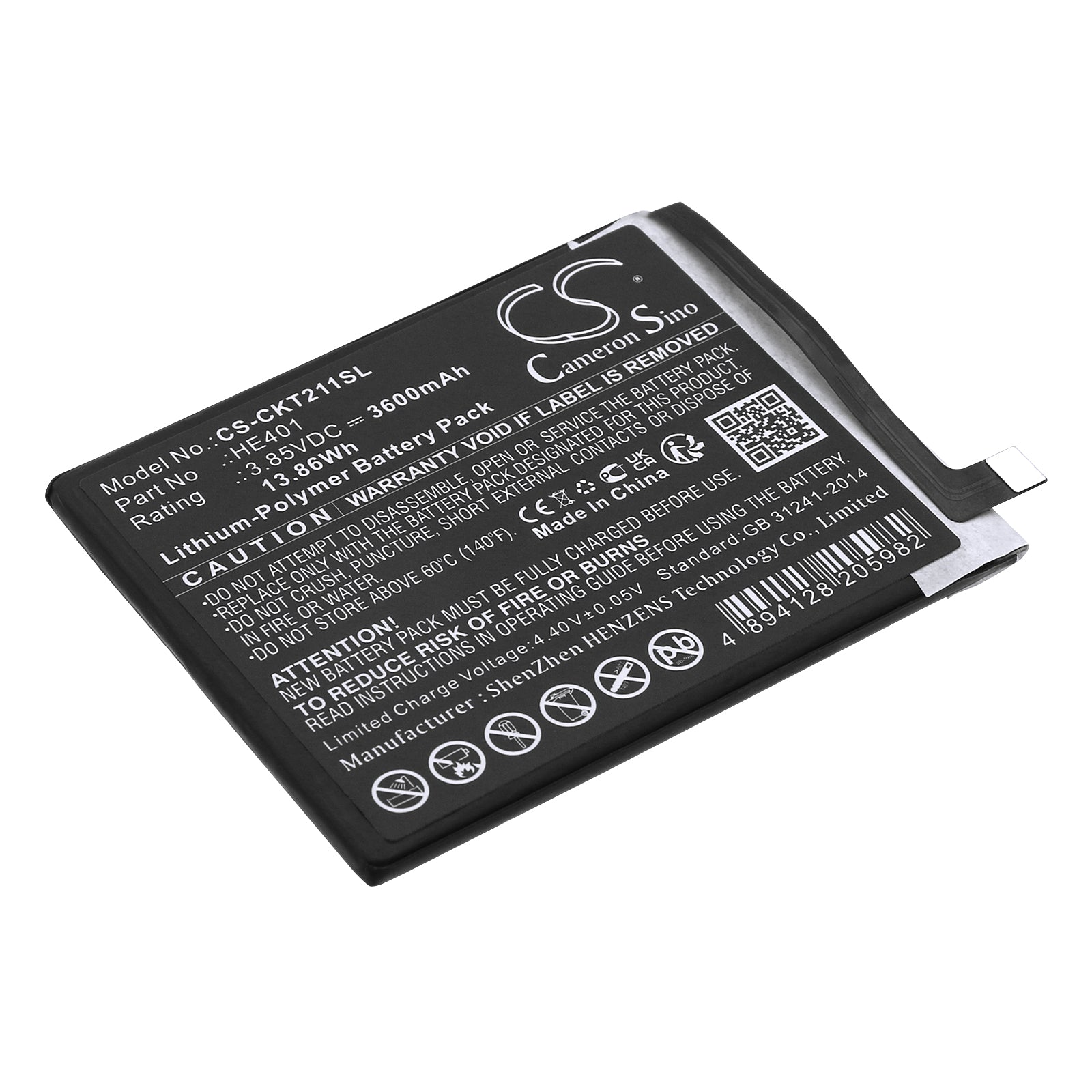 CS-CKT211SL Replacement Battery – Compatible with EC211002, EC211003, Icon 3, Splendor
