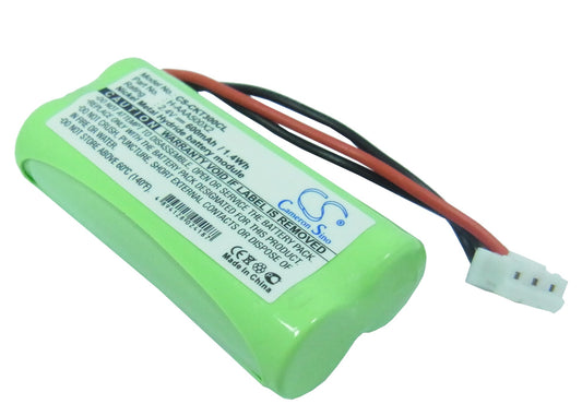 2.4V 600mAh/1.44Wh Ni-MH Cordless Phone Battery for Philips