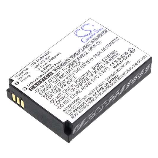 3.7V 1700mAh/6.29Wh Li-ion Thermal Electric Battery for Columbia