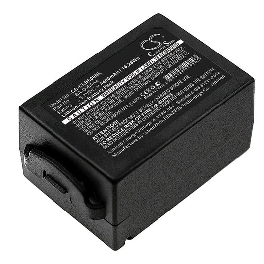 3.7V 4400mAh/16.28Wh Li-ion Barcode/Scanner Battery for CipherLAB