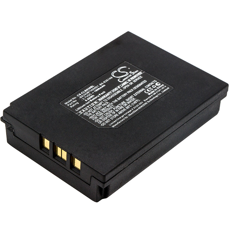 3.7V 1800mAh/6.66Wh Li-ion Barcode/Scanner Battery for CipherLAB