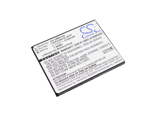 3.7V 2150mAh/7.96Wh Li-ion Custom Battery Packs for Custom Battery Pack
