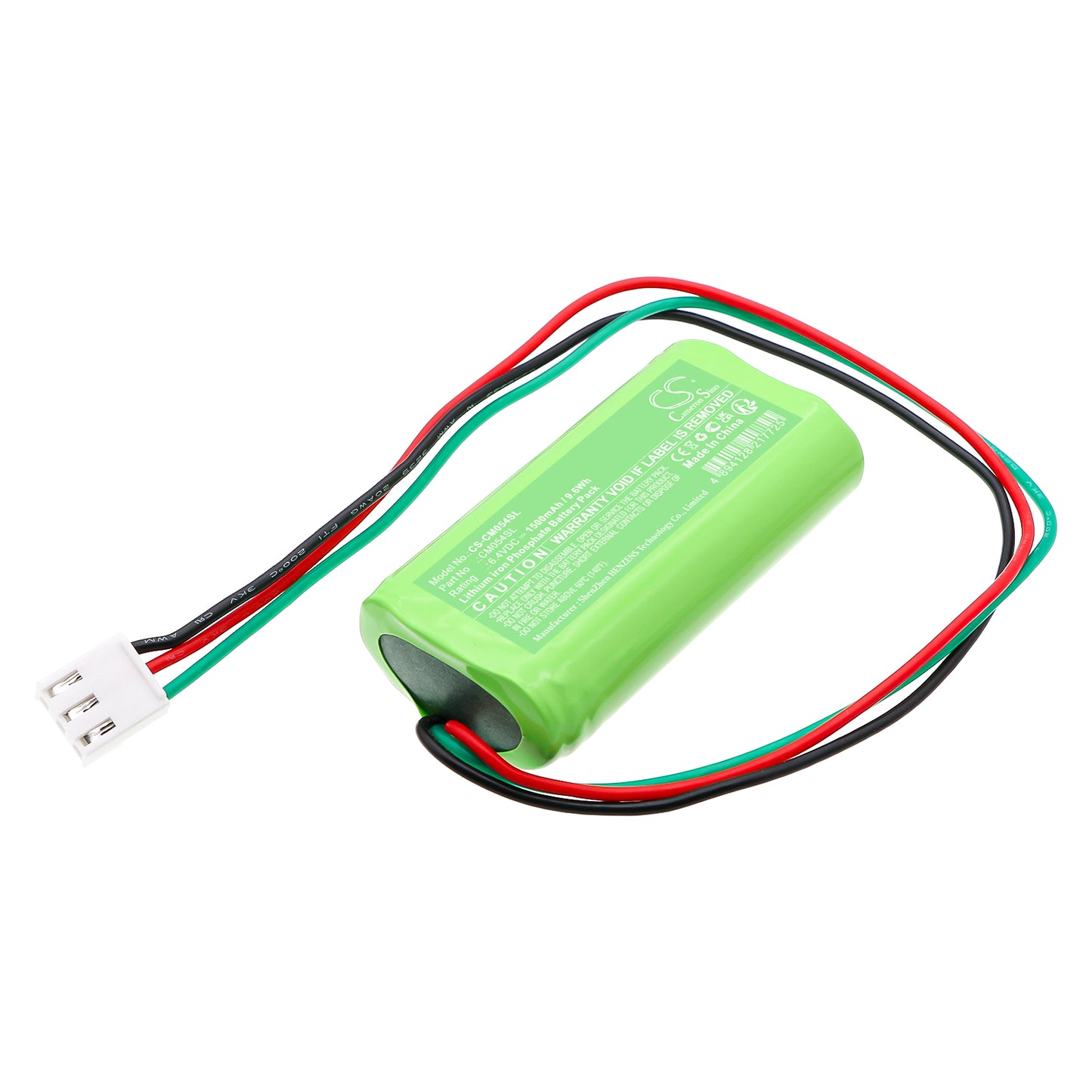 CS-CM054SL Replacement Battery – LiFePO4 6.4 1500mAh / 9.6Wh