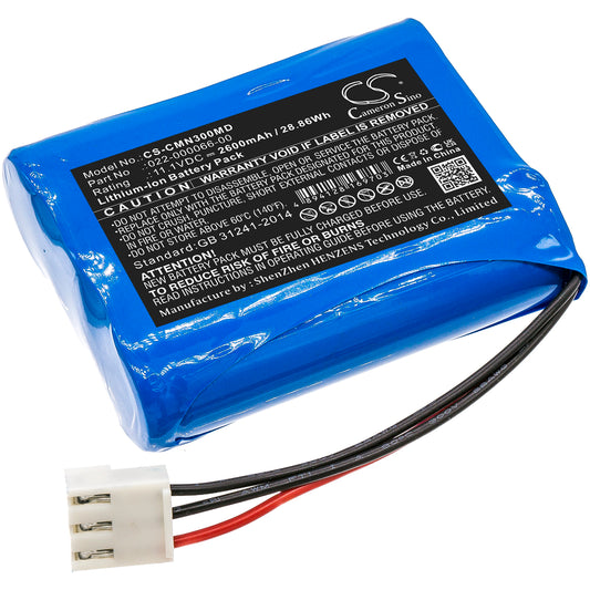 CS-CMN300MD Replacement Battery – Compatible with ECG CM300, NC3