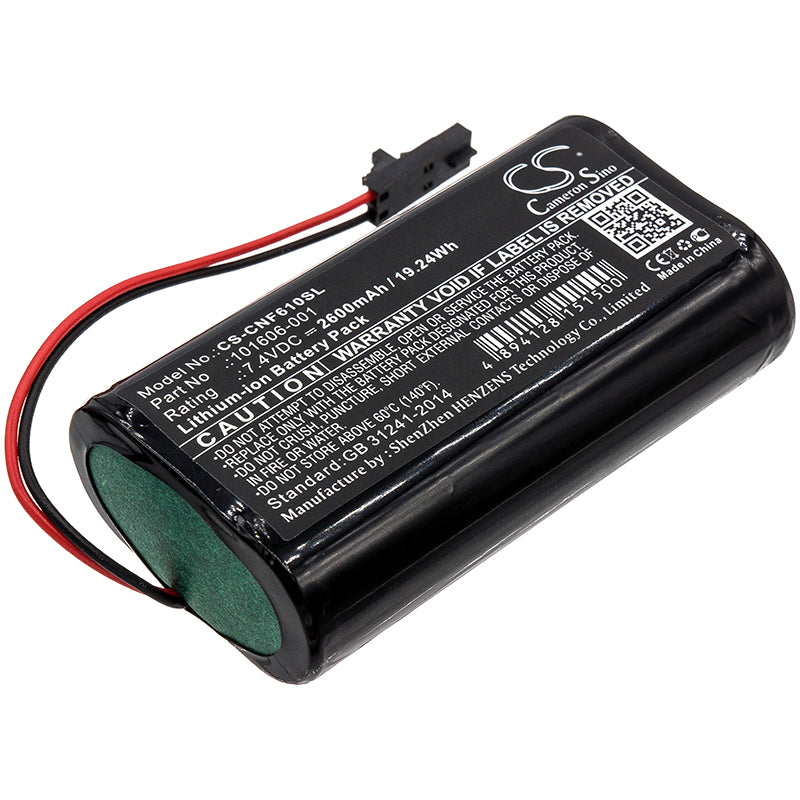 CS-CNF610SL Replacement Battery – Compatible with 101610-DF, QAM Sniffer