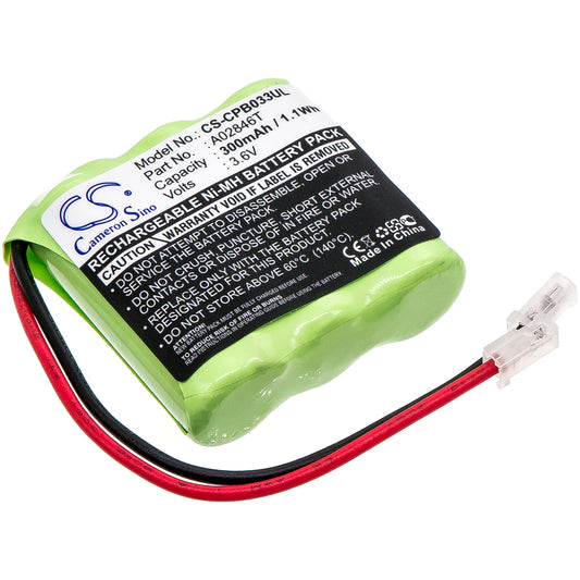 3.6V 300mAh/1.08Wh Ni-MH Cordless Phone Battery for Universal