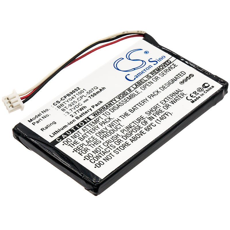 3.7V 750mAh/2.78Wh Li-ion Cordless Phone Battery for Uniden