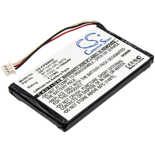 3.7V 750mAh/2.78Wh Li-ion Cordless Phone Battery for Uniden