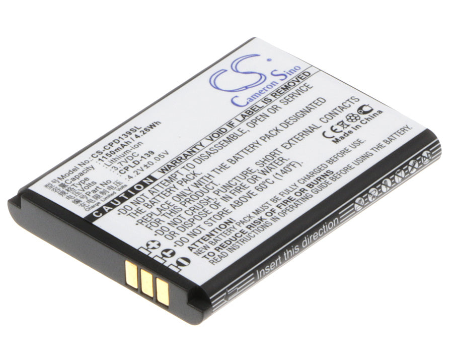 3.7VV 1150mAh/4.26Wh Li-ion Mobile/SmartPhone Battery for Coolpad